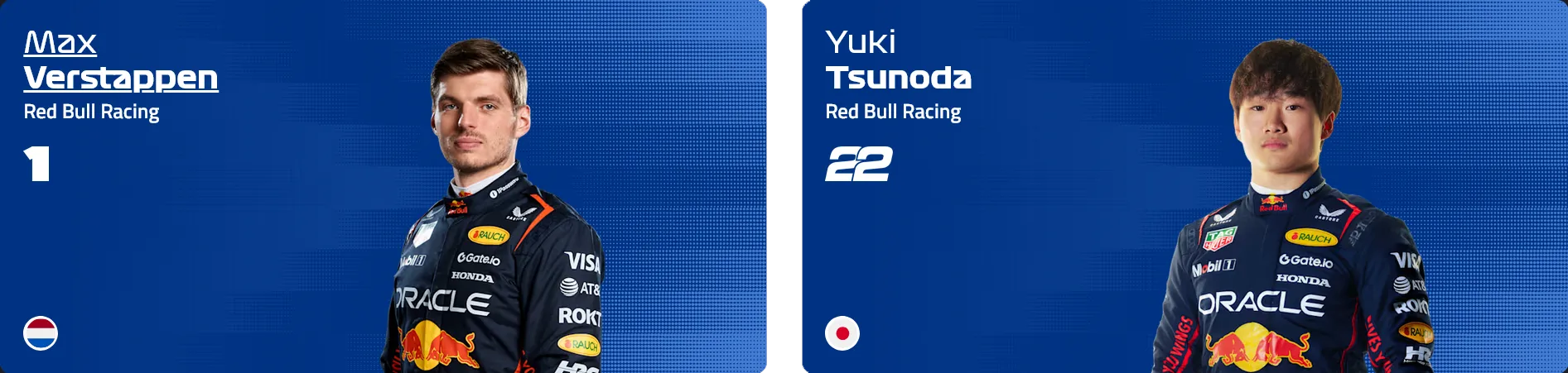 Red Bull Racing drivers